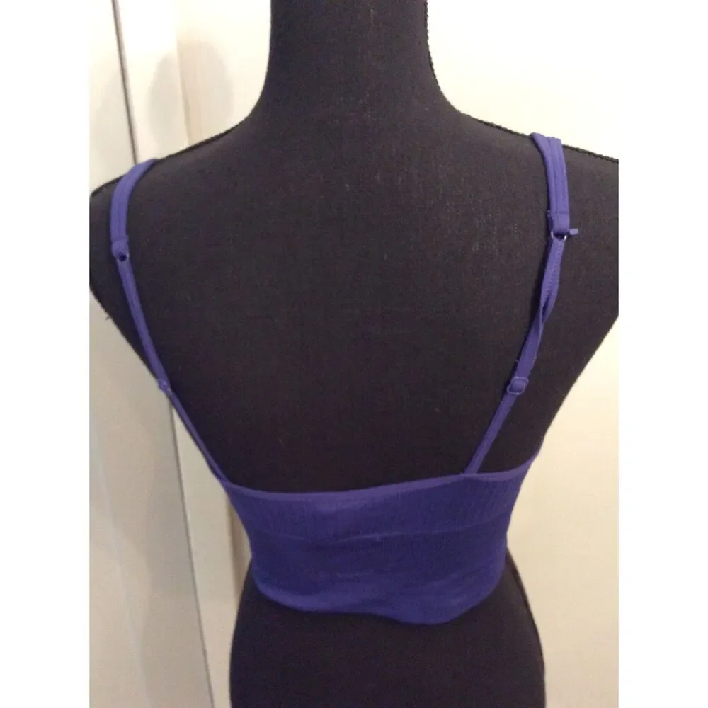 Pink Active Victoria's Secret Sport Bra Purple Medium M Seamless